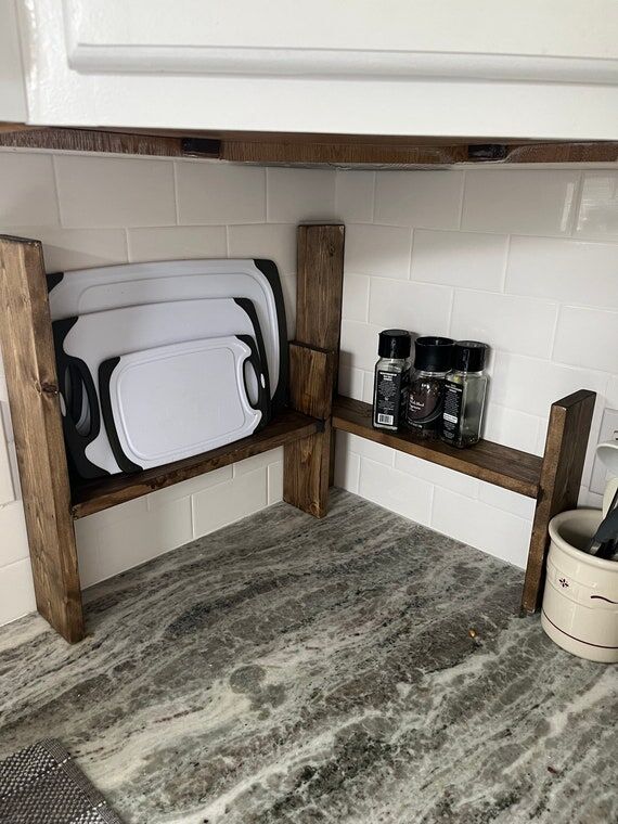 Adjustable Countertop Storage Shelf Set...