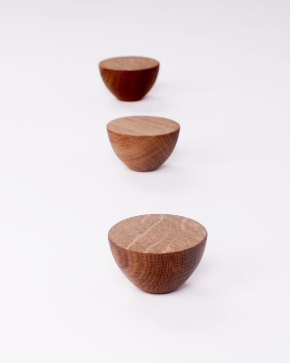 Solid Oak Wall Hooks...