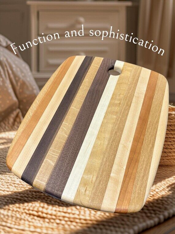 Striped Cutting Board...