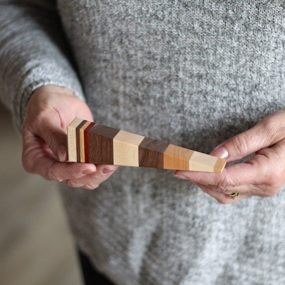 Handmade Wooden Doorstop...