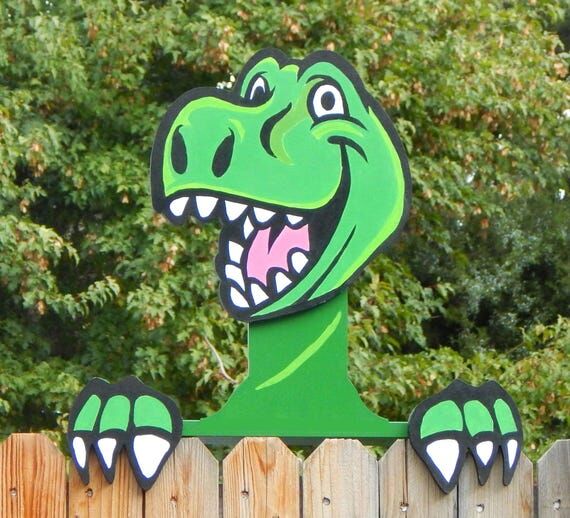 T Rex Dinosaur Kid Friendly Smiling Tyrannosa...