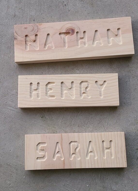 Custom router engraved signs for kids room...