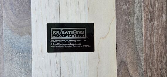 Metal Business Cards Custom and Modern Laser ...