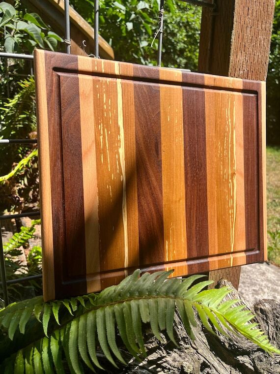 Handmade Face Grain Cutting Board – Locally...