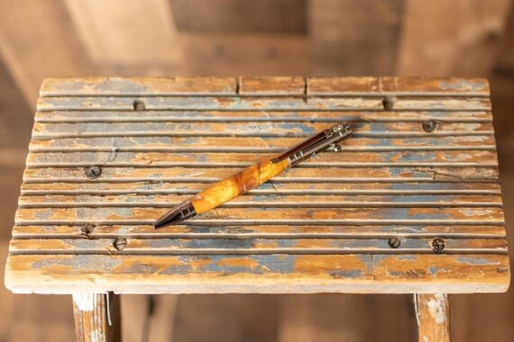 Handmade Tec-Pen Bolt-Action Pen - Acrylic, G...