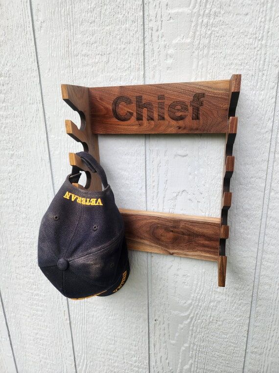 Hat organizer for 10 Baseball hats, hat hange...