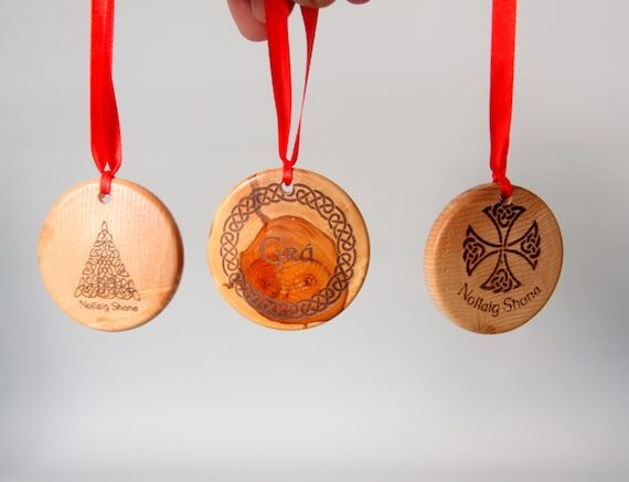 Celtic Christmas decorations:- Nollaig Shona ...