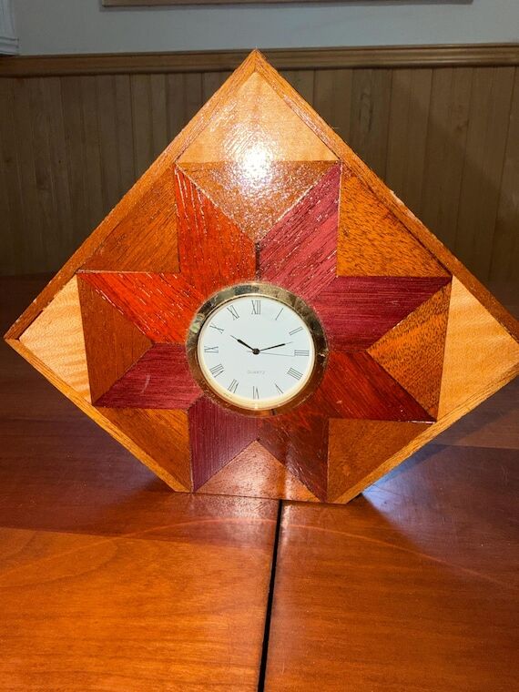 BATCH of Small Handmade Wood Inlaid Unique Cl...