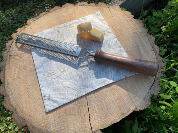 Walnut Wood Handle Microplane for Zesting Fru...