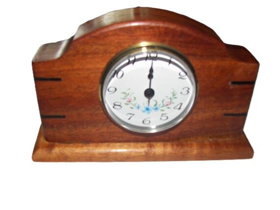 Koa Clock, beautiful new design. [100_5070]...