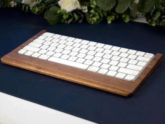 Apple Magic Keyboard Stand, Wooden Tray in 9 ...