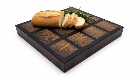 Handmade Walnut and Osage Orange End Grain Cu...