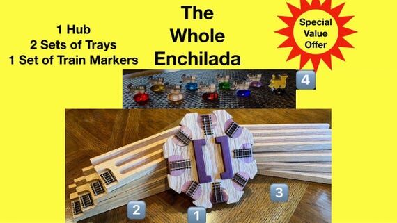The Whole Enchilada - Hand Made Mexican Train...