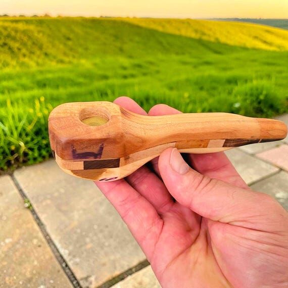 Hardwood Tobacco Smoking Pipe Parties Camping...