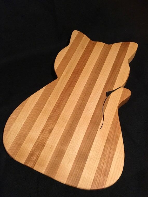 Cat Shaped Serving Board (Cherry and Maple Ha...