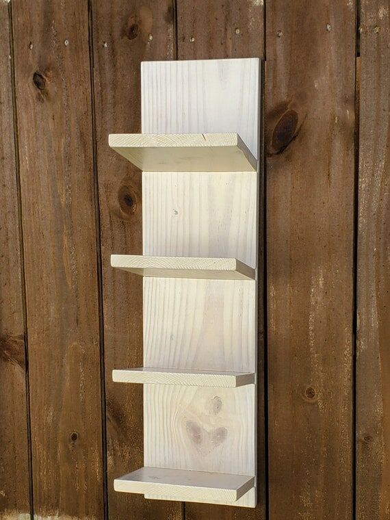 Reclaimed Wood Towel Rack: Rustic Farmhouse B...