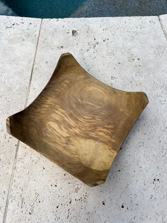 Hand-turned Oak decorative bowl...