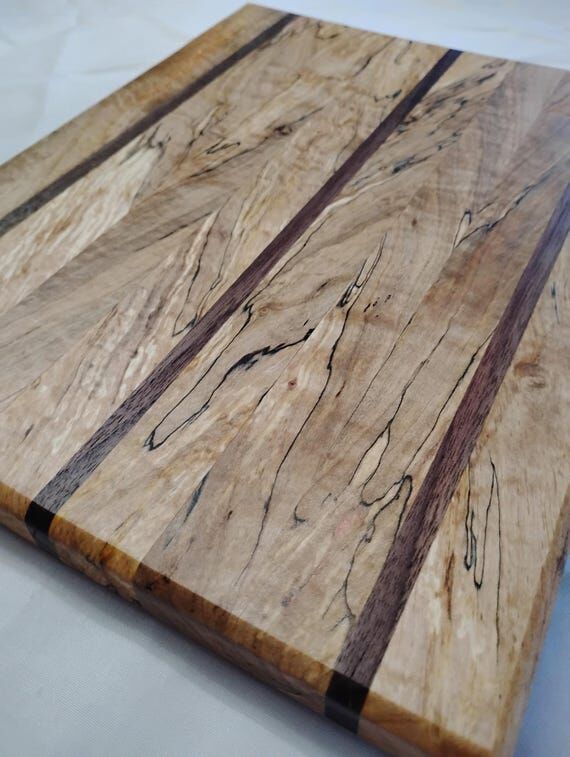 Spalted maple with black walnut Michigan grow...