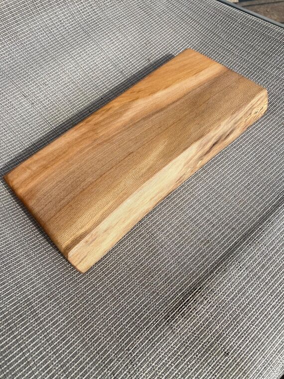 Handcrafted Sycamore Live Edge Citrus Board: ...
