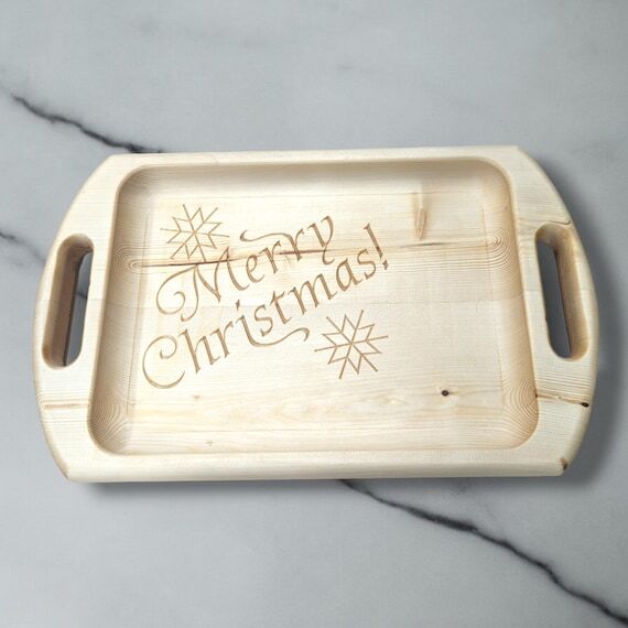 Handcrafted Wooden Charcuterie/Serving Tray w...