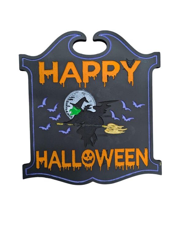 Halloween Sign - Happy Halloween...