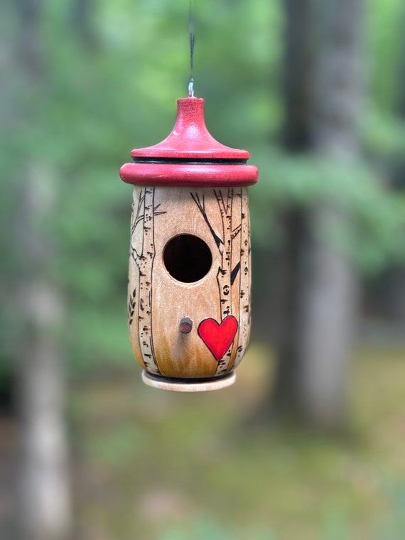 Birch Tree Design Hummingbird House/Nester fo...