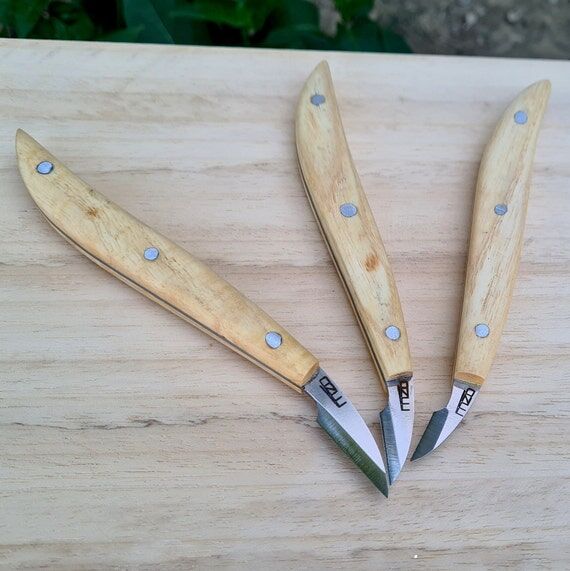 Whittling chip carving Kit, Woodworker gift, ...