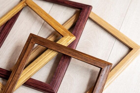 Pacific Northwest Pine Picture Frame: 5/8&quo...