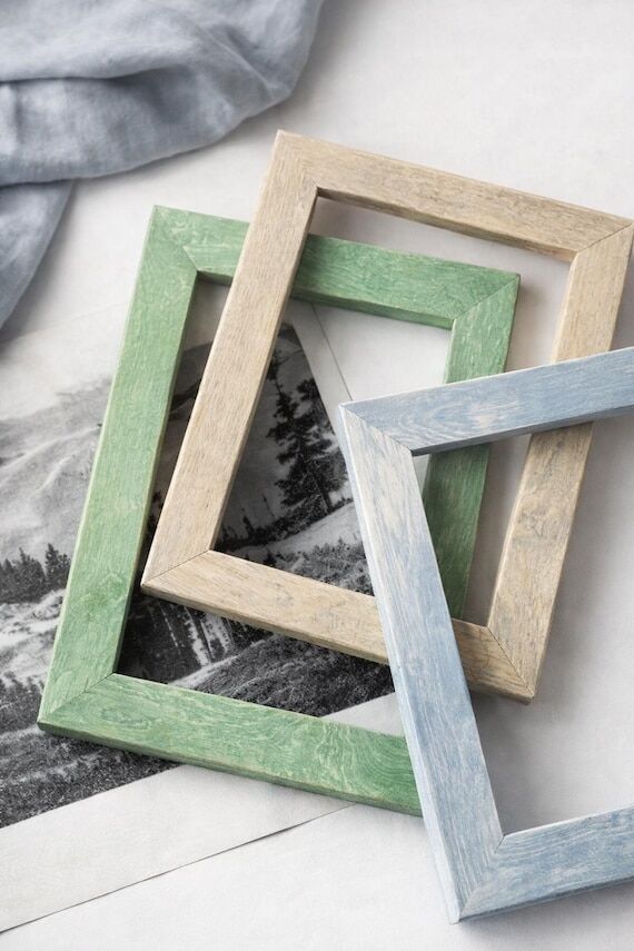 Reclaimed Barnwood Picture Frame: Modern Farm...