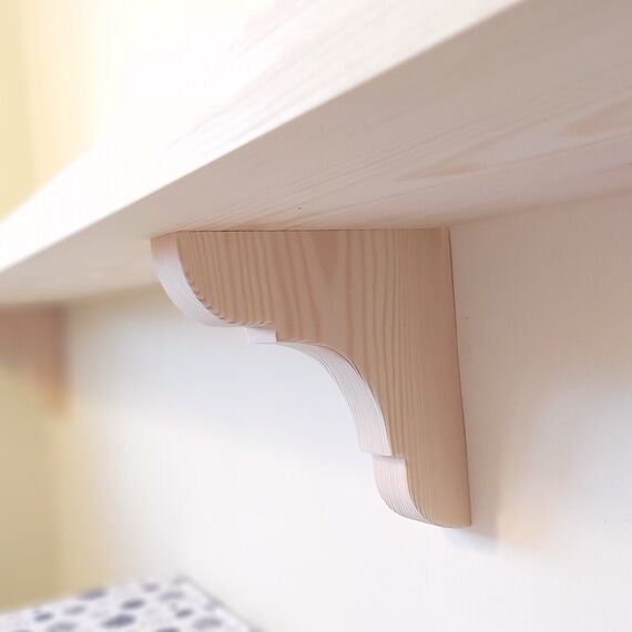 Rustic Wooden Corbels (Pair of 2) – Baltic ...