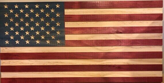 Wooden Flag...