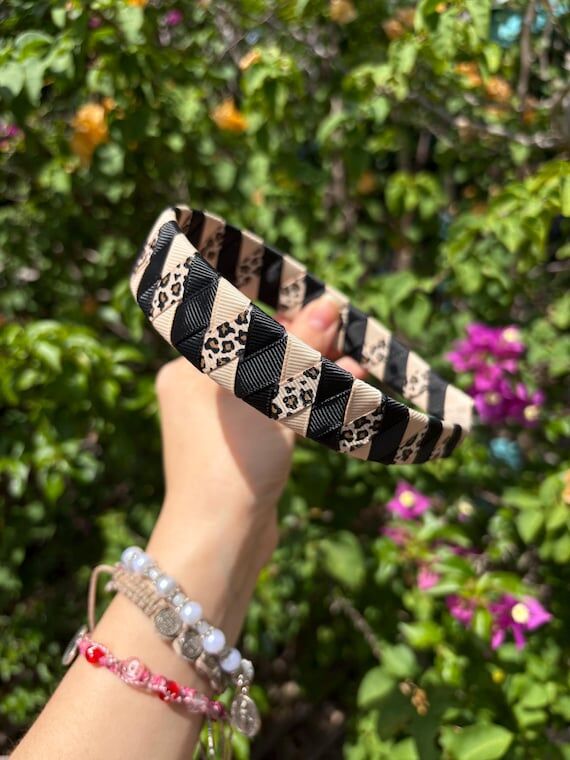 Leopard Headband // Animal Print Hair Access...