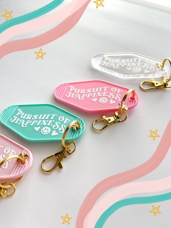 Retro Inspired Motel Keychain | Motel keychai...