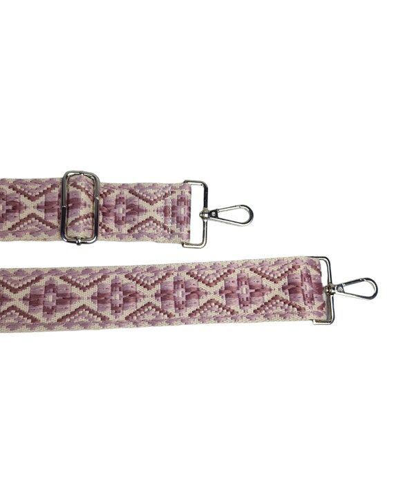 Pink Woven Bag Strap: Adjustable Replacement ...