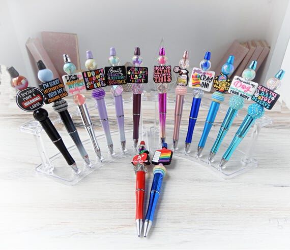 Funny Beaded Pens • Sarcastic Quote Pens ...