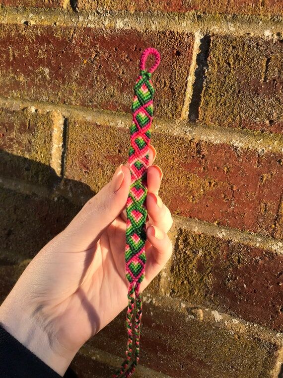 Criss cross woven string handmade friendship ...