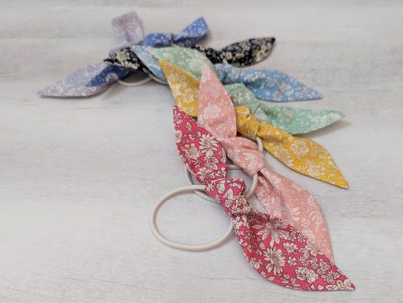 Liberty of London Bunny Bow Hair Tie: Detacha...