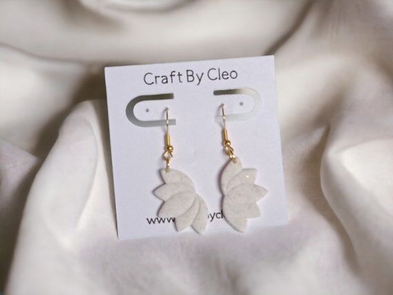 Handmade Polymer Clay Earrings | Summer Geome...