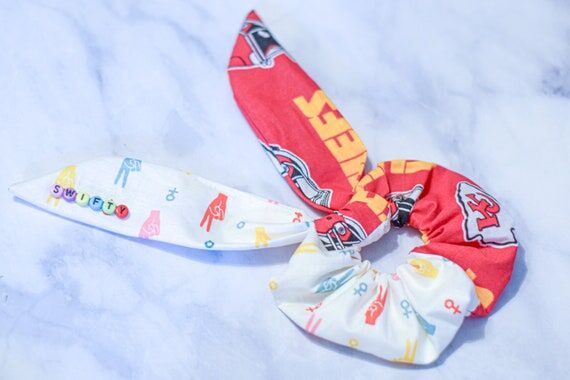 Kansas City Football Team Scrunchie, Hair Acc...