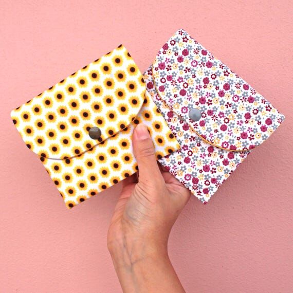 Sanitary Pad Pouch | Period Pouch | Cotton Pa...