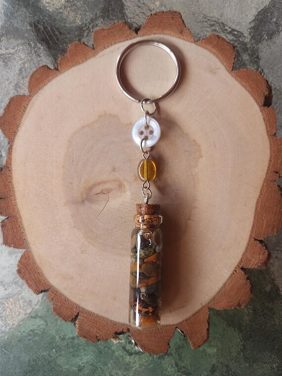 Cottagecore Mini Jar Keychain | Whimsical But...