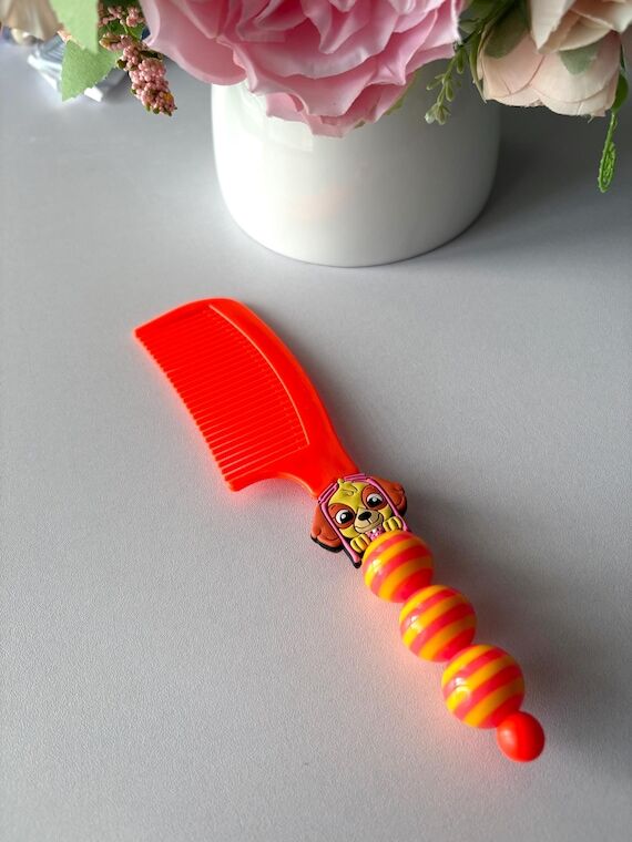 Popular Character Hair Comb, Cartoon Beaded H...