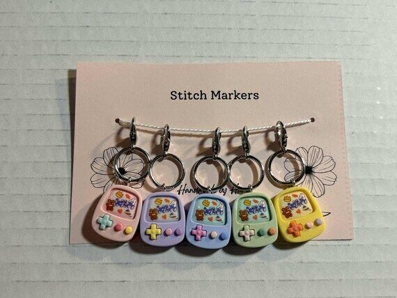 Gamer Boy Stitch Marker Set...