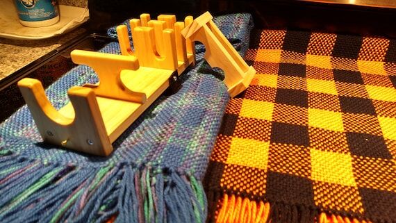 Cross Holder Hand Weaving Warp Tool Yarn Lecl...