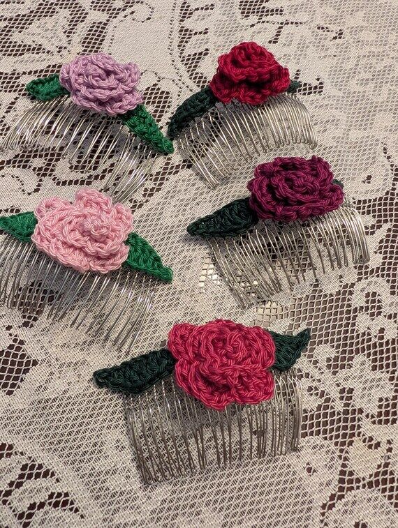 Hair Comb, Accessories, For Ladies, Hand Craf...