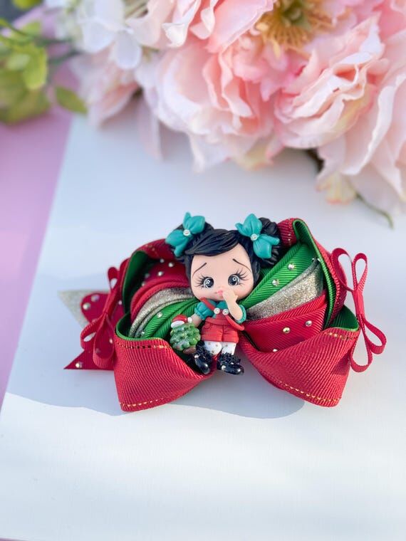 Christmas bow, Christmas handmade, Christmas ...