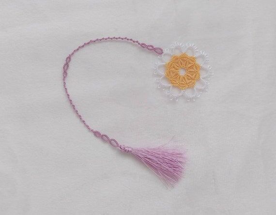 Lace bookmark, lolac aesthetic lace bookmark,...