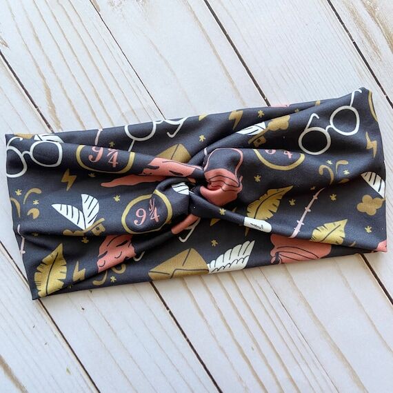 Wizard Magic Harry Headband Twisty Turban Kno...