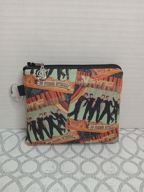 NSYNC No Strings Attached Handmade Coin Purse...