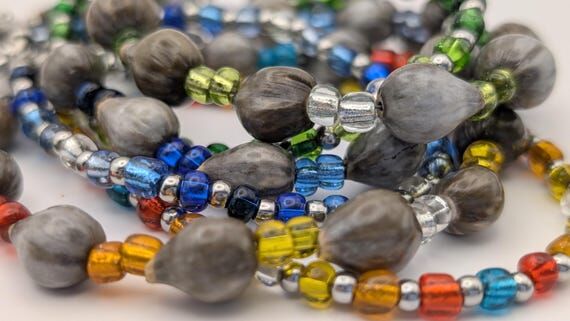 Handmade Cherokee Tsalagi Corn Bead Bracelets...